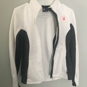 Spyder Front Zip Long Sleeve Jacket Size Small